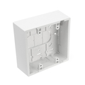 Leviton Electrical Box, Back Box, 2 Gang, Square 42777-2WA